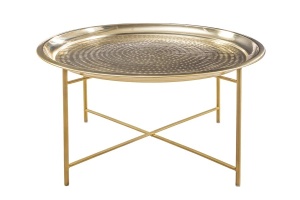 MASUTA DE CAFEA, ORIENT 65CM, TAVA DETASABILA, DIN METAL, AURIU/NEGRU, ARTIM GROUP SELECTION - Img 4