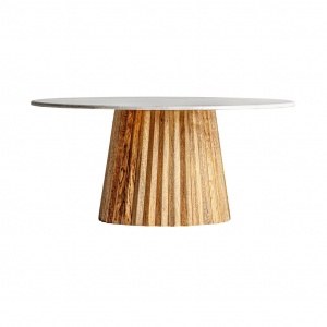 MASUTA DE CAFEA PLISSÉ REF. 28585, DIN LEMN MASIV DE MANGO, STIL MODERN, VIC