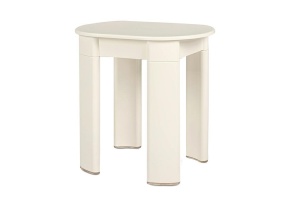 MASUTA DE CAFEA TOP ALBA, CONFECTIONATA DIN POLIPROPILENA, STIL MODERN