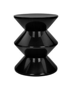 MASUTA DE CAFEA TURN NEAGRA, CONFECTIONATA DIN POLIPROPILENA, STIL MODERN