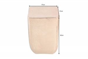 MASUTA DE CAFEA, UNIT 45CM, METAL DE CULOARE AURIE, COD 42733
