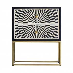 NOPTIERA RUST REF. 28080, DIN LEMN, OS SI MDF, STIL VINTAGE, VIC