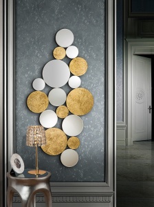 OGLINDA DECORATIVA CIRZE, 59x120 CM, DIN STICLA SI MDF, STIL MODERN