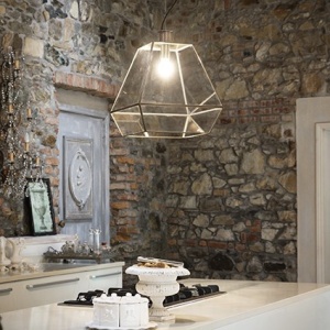 PENDUL DESIGN VINTAGE ORANGERIE SP1 BIG BRUN