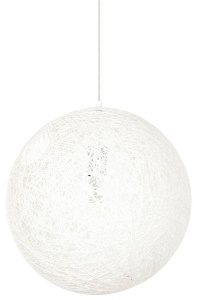 PENDUL LUNA 100, ALB, DIN CANEPA, STIL MODERN, B2