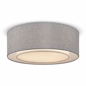 PLAFONIERA BERGAMO MOD613CL-04GR, DIN METAL SI TEXTIL, STIL MODERN, MAYTONI