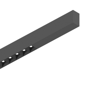 PLAFONIERA FLUO ACCENT 1800 3000K BLACK IDEAL LUX