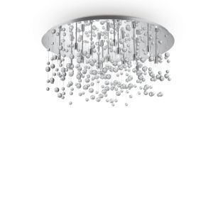 PLAFONIERA NEVE PL15, CROM, DIN METAL, STIL MODERN