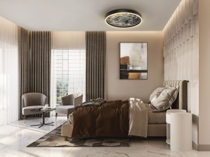 PLAFONIERA STONE, 60CM, NEGRU MAT/GRI, DIN METAL SI ARDEZIE SINTETICA, STIL MODERN