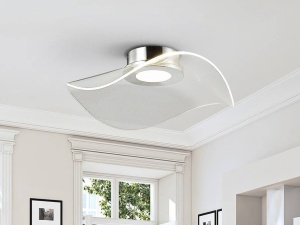 PLAFONIERA VENTO 315845, DIN METAL, ALUMINIU SI METACRILAT, STIL MODERN, SCHULLER - Img 3