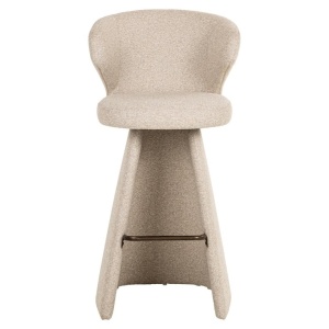 SCAUN DE BAR GATSBI BISCOTTI, S4782, CONFECTIONAT DIN METAL, SPUMA, PLACAJ SI 100% POLIESTER, RICHMOND INTERIORS - Img 2