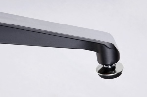 SCAUN DE BIROU LOUNGE BUSINESS, ALB/NUC, PIELE NATURALA SI LEMN DE NUC, STIL MODERN - Img 7