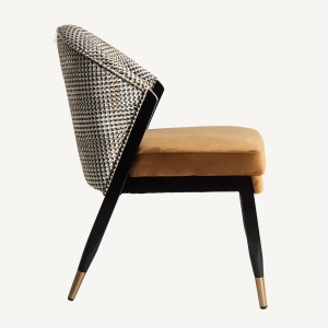 SCAUN DEOSEBIT, BRILLON, LEMN DE CAUCIUC SI TEXTIL, ARTIM GROUP SELECTION - Img 3