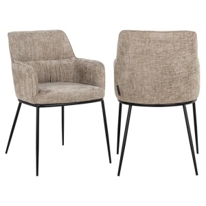 SCAUN DINING BELLA RENEGADE DESERT 109, S4725, CONFECTIONAT DIN 100% POLIESTER SPUMA SI METAL, RICHMOND INTERIORS