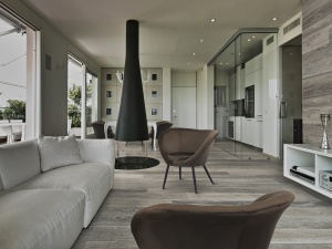 SCAUN DINING OZOME, 80 CM, MARO/NEGRU, TAPITERIE DIN CATIFEA SI PICIOARE DIN METAL, STIL MODERN