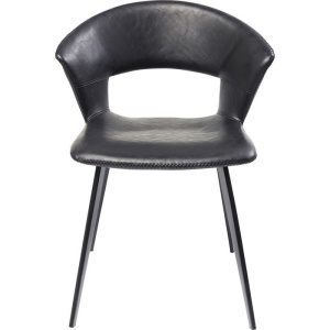 SCAUN DINING REUNION, CONFECTIONAT DIN POLIURETAN SI METAL, STIL MODERN - Img 4