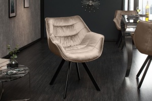 SCAUN, DUTCH COMFORT ERGONOMICE, CATIFEA BEJ/GRI, DESIGN MODERN