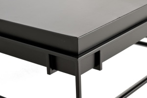 SET 2 MASUTE DE CAFEA 1186, AURIU/NEGRE, METAL, STIL MODERN G&C - Img 3