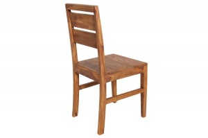 SET 2 SCAUNE, DIN LEMN MASIV NATURAL, LAGOS COD 35861, DESIGN RUSTIC - Img 4