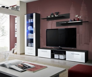 SET LIVING MODULAR CU LED GALINO A 23 ZW GA STIL MODERN ASM