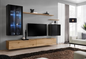 SET LIVING MODULAR CU LED SWITCH 12, SWT SW12, STIL MODERN, ASM