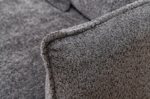 SOFA MODERNA 225CM, TEXTIL BOUCLE GRI, INCLUDE 5 PERNE, ARTIM GROUP SELECTION - Img 3