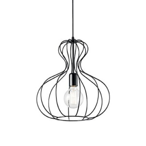 STOC! LUSTRE PRET REDUS!!! PENDUL AMPOLLA-1 SP1 NEGRU, DESIGN VINTAGE