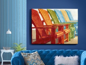 TABLOU CANVAS ESPLAI, 90x120 CM, STIL MODERN