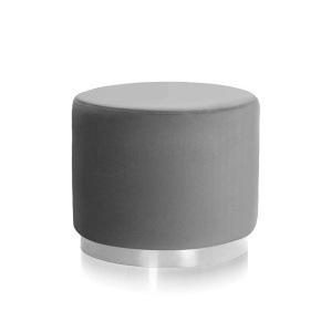 TABURET SISI, GRI/CROM, DESIGN MODERN, ATR