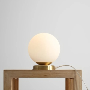 VEIOZA BALL M, 23 CM, ALAMA, DIN STICLA SI METAL, STIL MODERN