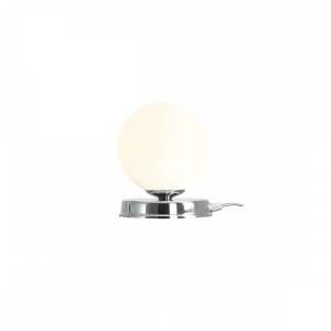 VEIOZA BALL S, 17 CM, CROM, DIN STICLA SI METAL, STIL MODERN