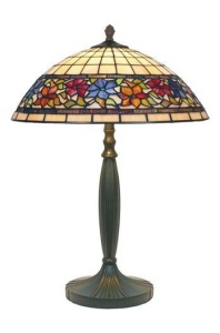 VEIOZA DEOSEBITA TIFFANY, COD LPTS03+YT21P, DIN METAL SI STICLA
