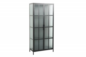 VITRINA/ORGANIZATOR, STIL INDUSTRIAL, DURA STEEL 180CM, DIN METAL SI STICLA, ARTIM GROUP SELECTION - Img 6