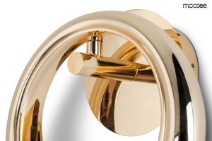APLICA HELIOS GOLD, CONFECTIONATA DIN ALUMINIU SI STICLA, STIL MODERN - Img 3