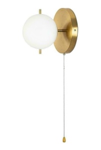 APLICA ORO, AURIE, CONFECTIONATA DIN METAL SI STICLA, STIL MODERN