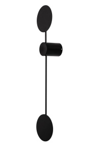 APLICA SHADOW 2, CONFECTIONATA DIN METAL, NEGRU, STIL MODERN - Img 2
