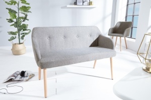 BANCUTA DIN LEMN NATURAL NATURAL/GRI DESCHIS SCANDINAVIA 37925 - DESIGN SCANDINAV
