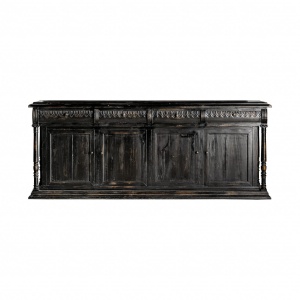 BAR COUNTER REF. 26664, DIN LEMN MASIV DE PIN RECICLAT, STIL VINTAGE, VIC