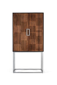 BUFET 178CM, MARO/NEGRU, DIN LEMN DE MANGO SI METAL, GINER Y COLOMER