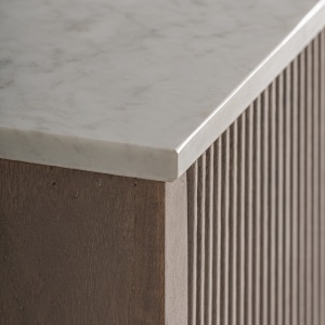 BUFET EXCLUSIVIST ZERF 200CM, LEMN SI MARMURA, STIL CONTEMPORAN, VICAL HOME - Img 4