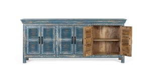 BUFET LIVING, ARTIM 1771, DIN LEMN MASIV DE MANGO, PICTAT MANUAL, ARTIM GROUP SELECTION - Img 3
