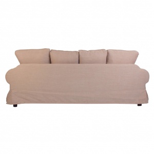 CANAPEA RASSI REF. 23410, ECRU, STIL CLASIC. DIN LEMN MASIV DE PIN, POLIESTER, SPUMA, PRODUS DETASABIL, VIC - Img 3