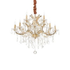 CANDELABRU NAPOLEON SP12, AURIU, DIN STICLA, STIL CLASIC