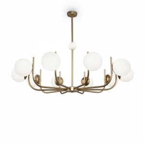 CANDELABRU RENDEZ VOUS MOD109PL-10BS, DIN METAL SI STICLA, STIL MODERN, MAYTONI