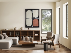 CEAS DECORATIV LAPSOS, 97x127 CM, DIN STICLA SECURIZATA SI RAMA DIN POLISTIREN, STIL MODERN