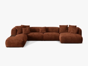 COLTAR MARTINA STANGA, 4+ LOCURI, 406 CM, DIVERSE CULORI SI MATERIALE, DESIGN DEOSEBIT - Img 15