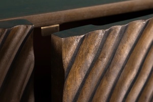 COMODA LIVING 177CM, LEMN DE MANGO SI CADRUL DIN METAL, ARTIM GROUP COLLECTION - Img 7