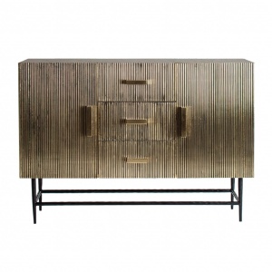 COMODA VALBRUNA REF. 26978, DIN ALAMA, MDF SI METAL, STIL VINTAGE, VIC