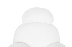 FOTOLIU BALANSOAR PLUSH FUR, ALB, DIN TEXTIL PLUSAT, STIL MODERN B2 - Img 7