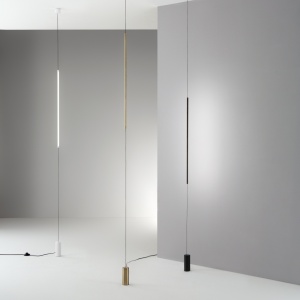 LAMPADAR FILO PT, ALB, DIN ALUMINIU, STIL MODERN - Img 3